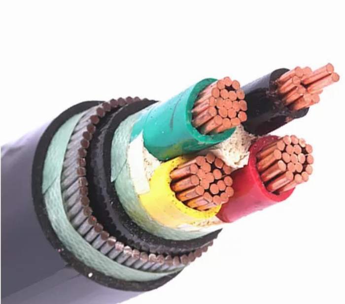 
                                 IEC 60502 aislados con PVC, Cable recubierto de PVC para la transmisión de electricidad                            