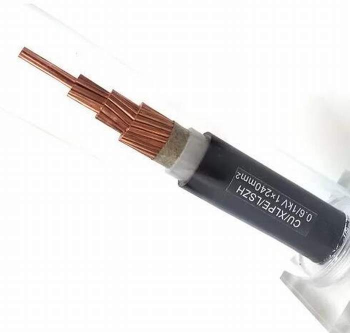 
                                 Single Core de baja tensión del cable resistente al fuego Funda de PVC Cable de aislamiento XLPE                            