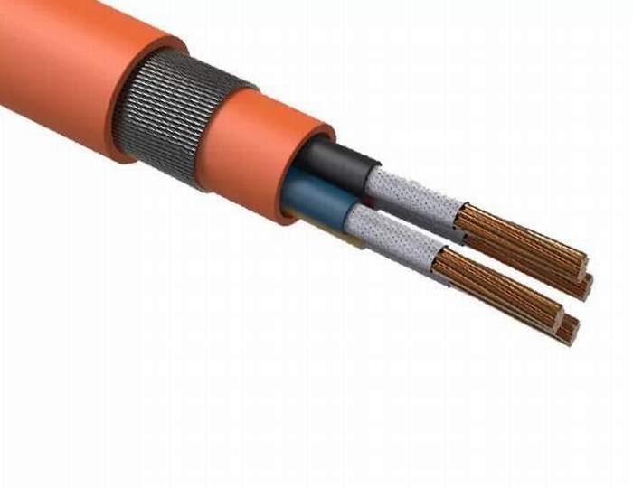 
                                 Низкое напряжение XLPE огнестойкие кабель четырех ядер с помощью медного провода                            