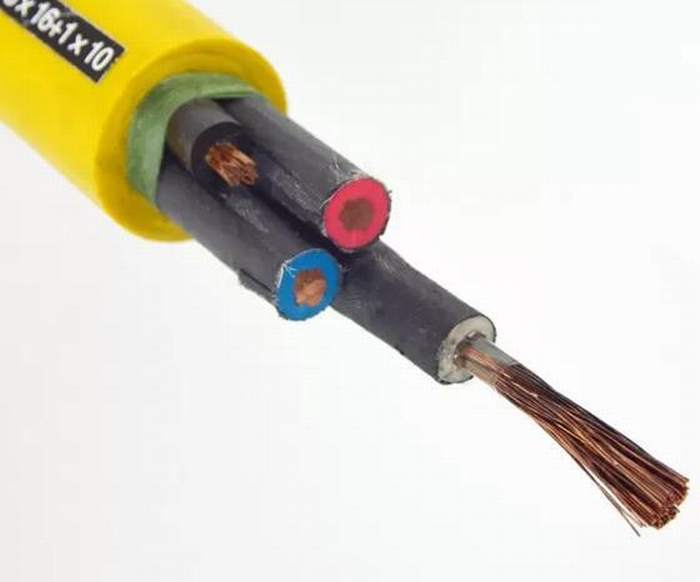 
                                 Mcp экранированного резиновой оболочки кабеля для подключения питания экскаватора                            