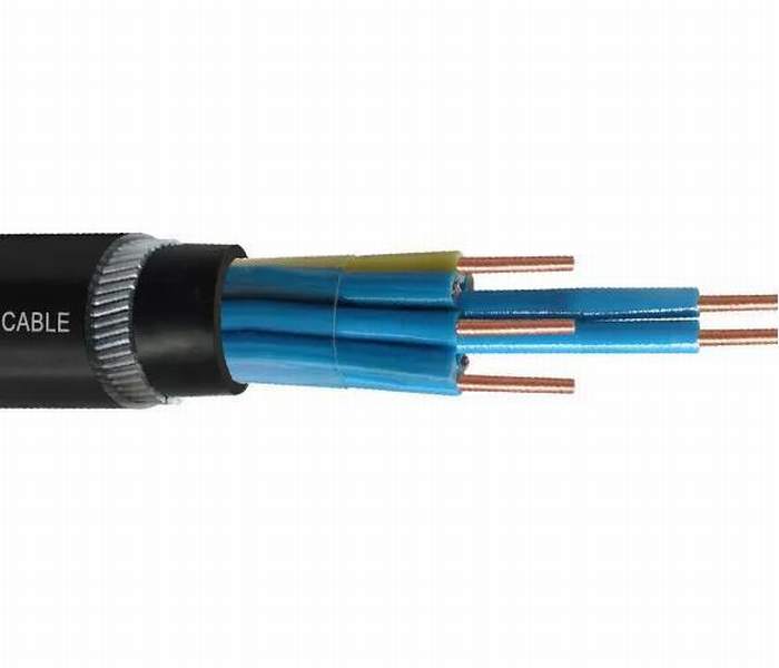 Multicore 450/750V Armoured Electrical Cable Steel Wire Armored PVC Insulated Copper Control Cable