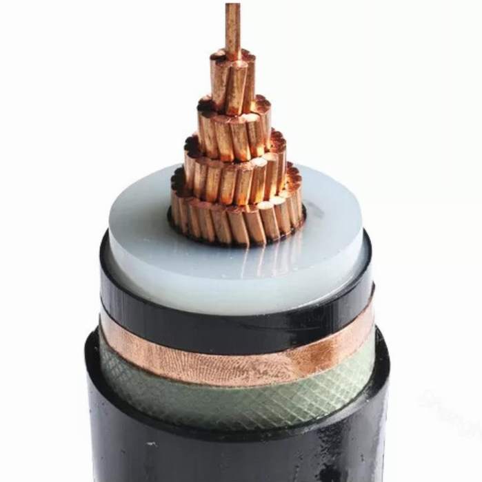 Mv 26 / 35kv single Core or Three Core XLPE Insulated Power Cable with Stranded Copper Conductor