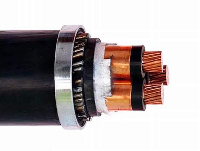 
                                 Câble blindé électrique mv swa 2,5 mm2 - 500mm2 Kema certifiées jusqu'à 35kv                            