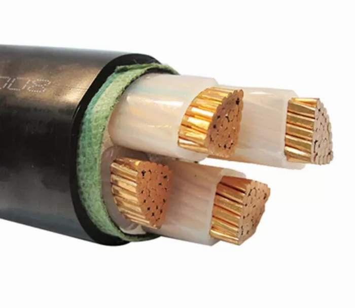
                                 N2xy Unarmoured медных XLPE короткого замыкания из полипропилена наливной IEC 60502-1 IEC 60228 кабель питания                            