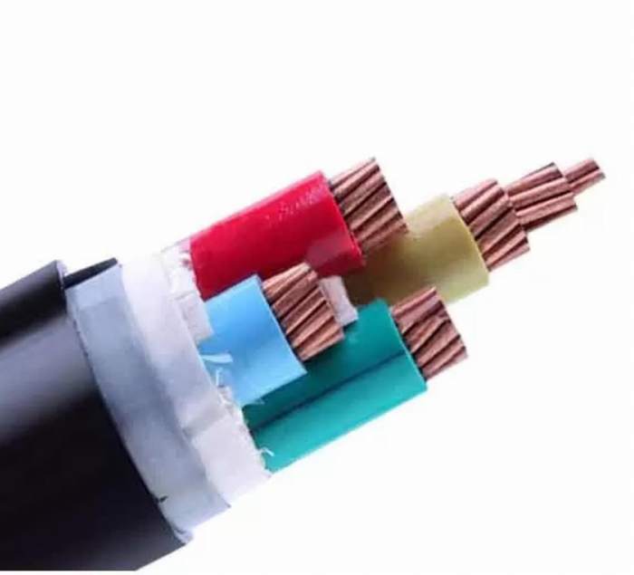 
                                 Los cables aislados con PVC de 1,5 mm2 - 800mm2 de alta tensión XLPE Metro cable de alimentación                            