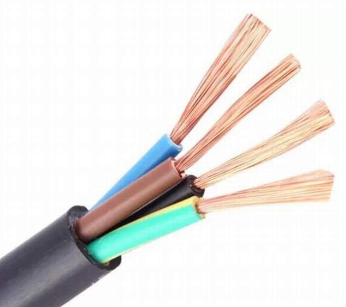 
                                 Isolation en PVC Cordons Câble électrique fil H05VV-F du CAC. à la norme VDE 0281-5                            