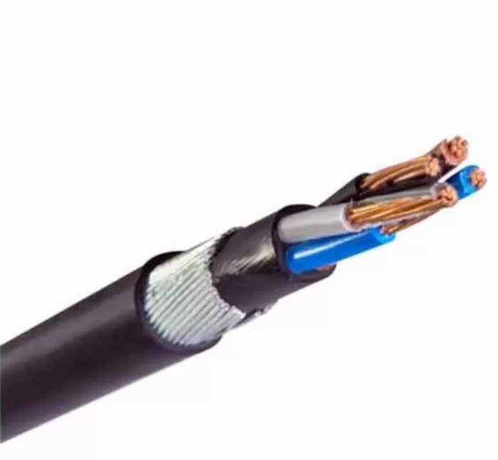 PVC Insulated Power Cable All Sizes LV Copper Cable Kema Qualified