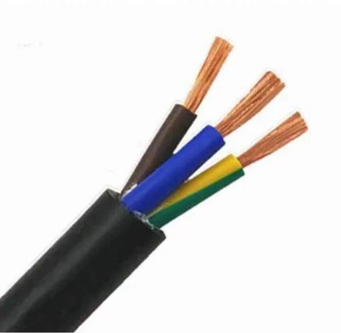 
                                 Isolation en PVC / Câble électrique gainé de fil conducteur en cuivre Flexible 3 noyaux câble métallique                            