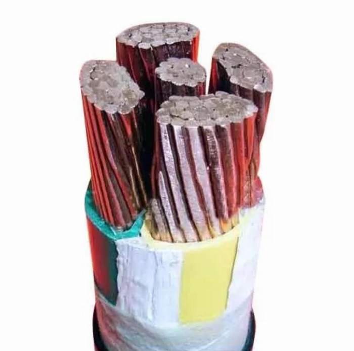 PVC Sheathed 0.6/1kv Five Core Low Voltage XLPE Insulated Power Cable