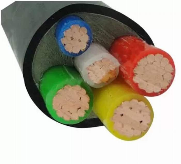 
                                 Cable de alimentación de cobre recubierto de PVC 0.6/1kv XLPE Cable aislado 1 - 5 Core                            