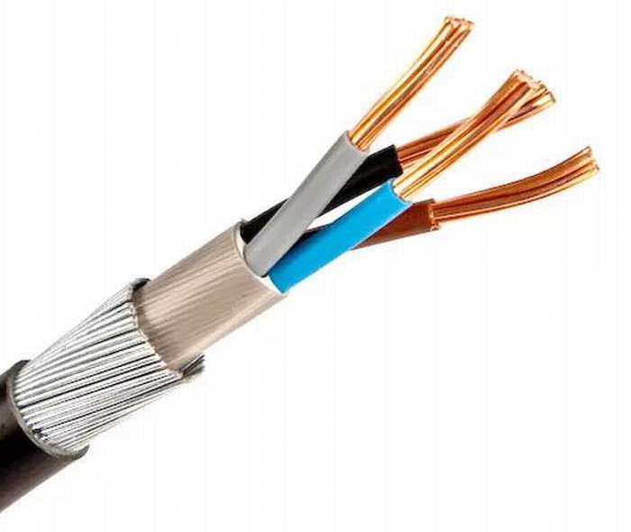 
                                 O fio de aço Isolados em XLPE PVC blindados de condutor de cobre do cabo de alimentação do cabo de alimentação do VE                            