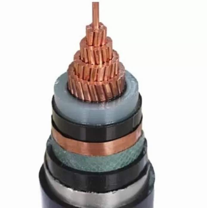 
                                 Conducteur en cuivre simple coeur de 11kv Câble isolé en polyéthylène réticulé 185mm2 avec Sta                            