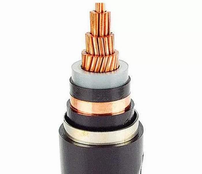 
                                 Coeurs unique Double bande en acier blindé de moyenne tension du câble électrique à la norme CEI                            