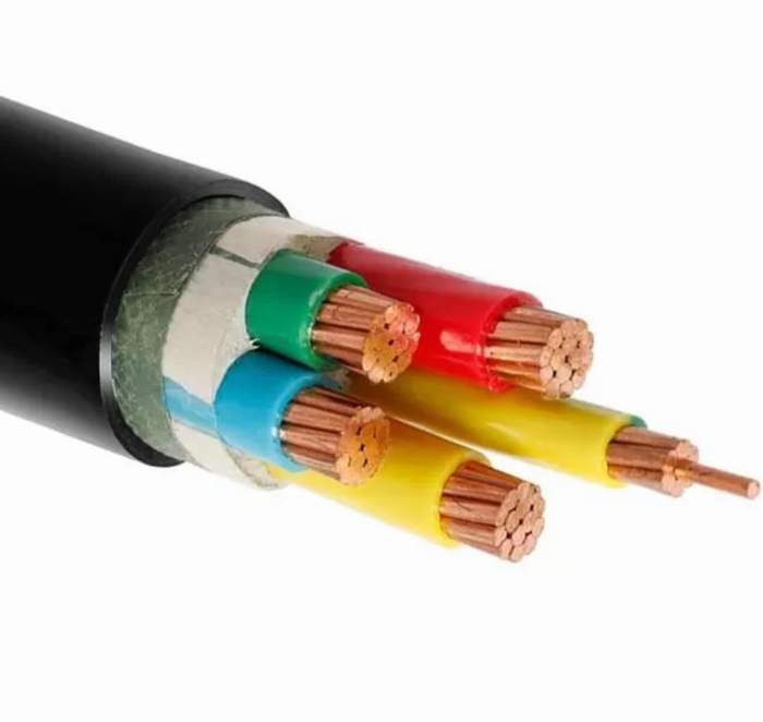 
                                 Conductor de cobre trenzado de cables aislados con PVC de 1kv y cable de alimentación revestido                            