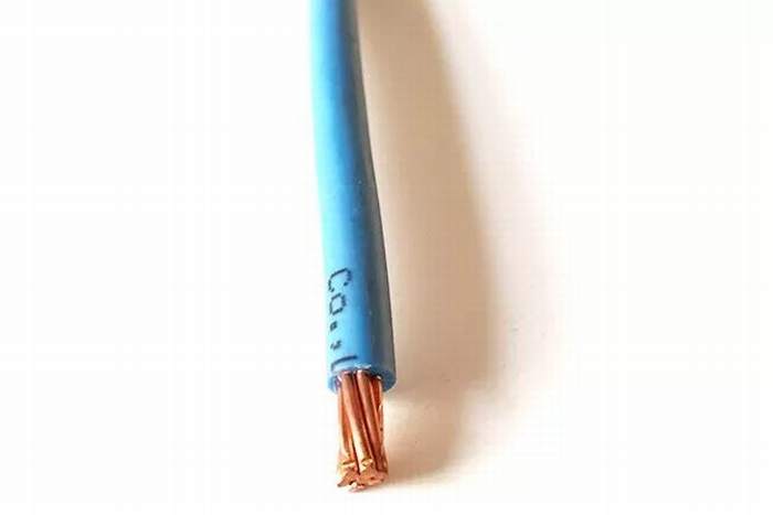 
                                 Cuivre torsadé H05V-U/H07V-U isolation en PVC du câble de câblage de la chambre                            