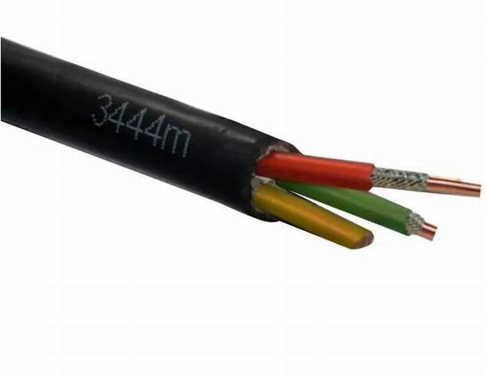 
                                 Tres núcleos 450V/750V Cable resistente al fuego Mica PE Cinta cubierta de PVC de aislamiento del cable P.                            