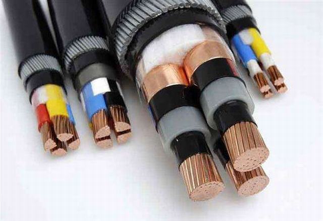 1 2 3 4 Cores Cable High Voltage XLPE/XLPE Insulated Electric Electrical Power Cable