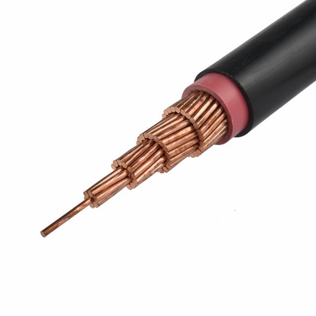  Conductor de cobre y aluminio aislante XLPE Cable de antena