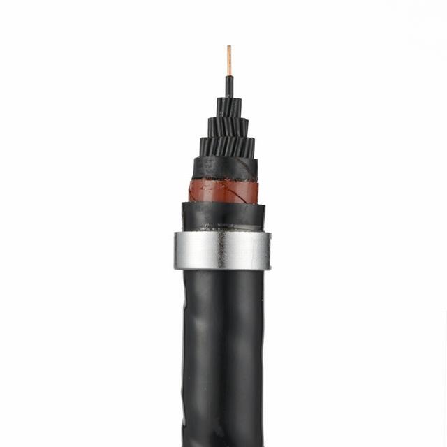  Conductor de cobre aislados con PVC, cinta de cobre recubierto de PVC de alambre de acero blindado del cable de mando blindado.