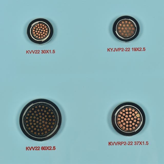  Kvv, cavo di controllo isolato PVC del conduttore del rame del rivestimento di PVC del cavo di Zc-Kvv