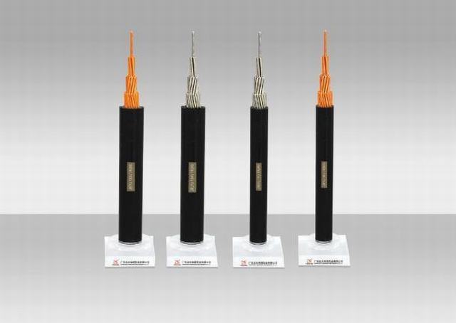  A tensão média cobre/alumínio cabo de antena XLPE PE isolada do cabo da antena