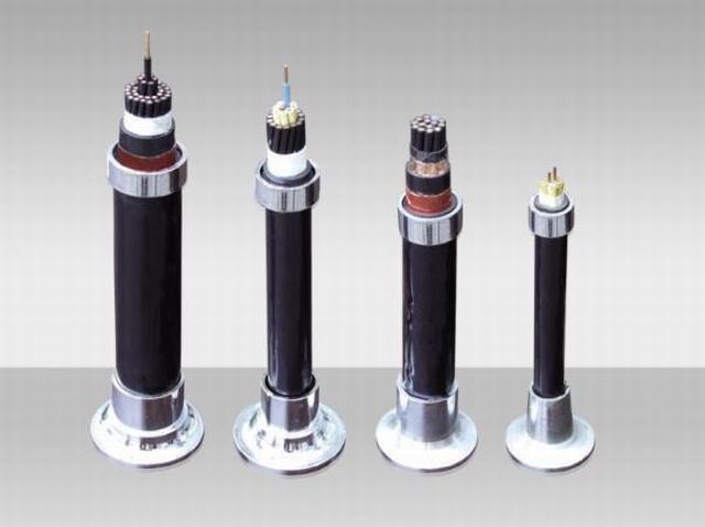  Múltiples hilos de cobre, cable de control de aislamiento de PVC de alambre de acero recubierto de PVC blindado Cable de control.