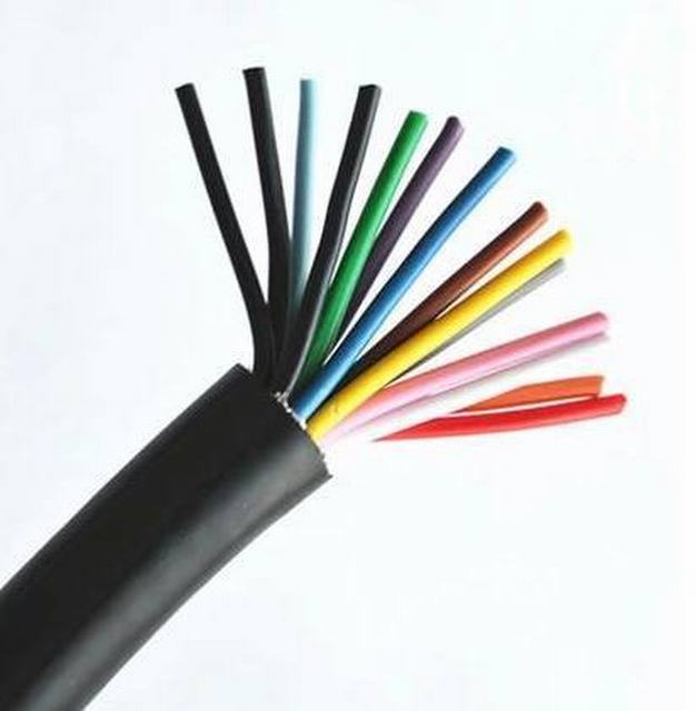  Aislamiento XLPE de PVC/Cable de cobre del cable eléctrico Cable conductor flexible Cable de control de goma