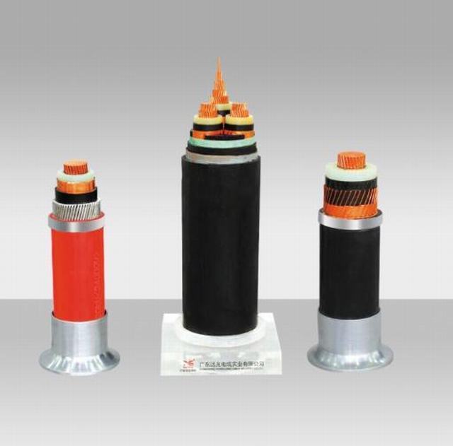 XLPE/PVC Insulated Copper/Al Rated Voltage Power Cable 3.6/6kv-26/35kv, Medium Voltage Electric Cable