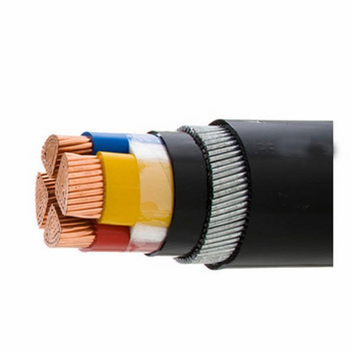 
                                 Media Tensión baja tensión XLPE, Conductor de cobre/aislamiento de PVC blindado de cable, cable de alimentación, Cable Eléctrico.                            