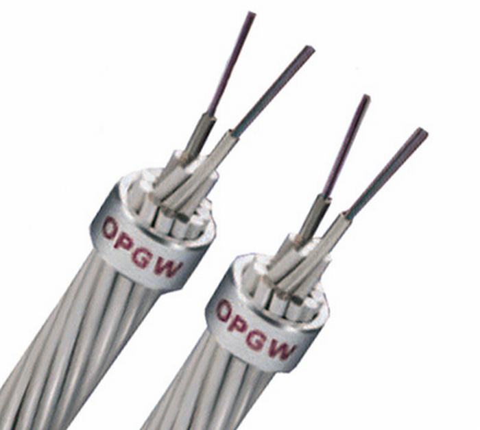 
                                 Трубы из нержавеющей стали Stranding оптического волокна кабеля Opgw провод соединения на массу                            