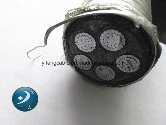 0.6/1 Kv Aluminium 70mm 120mm 150mm 185mm 4 Core PVC Power Cable Price