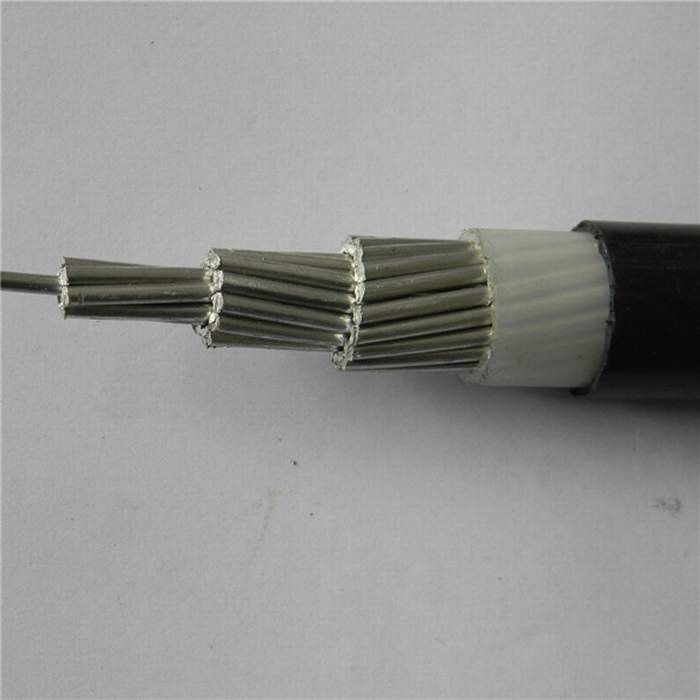 
                                 0.6/1kv 4x25 mm2 de baja tensión de aluminio con aislamiento XLPE Cable Cable blindado                            