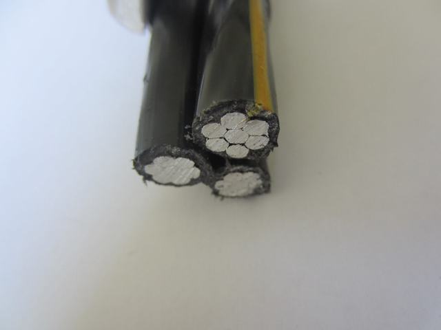 0.6/1kv Aluminum Conductor Material AMD PE Jacket ABC Cable