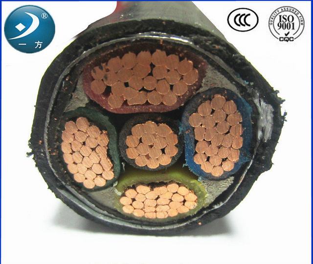  0.6/1kv Kabel Cu/PVC/Swa/PVC 5X10, 5X16, 5X25, 5X35, 5X50, 5X70, 5X95, 5X120, 5X150mm2
