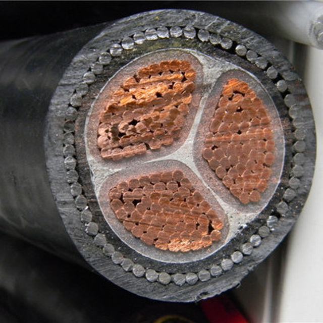  Kv 0.6/1Cu/XLPE/isolant en PVC Câble d'alimentation swa câbles souterrains blindé