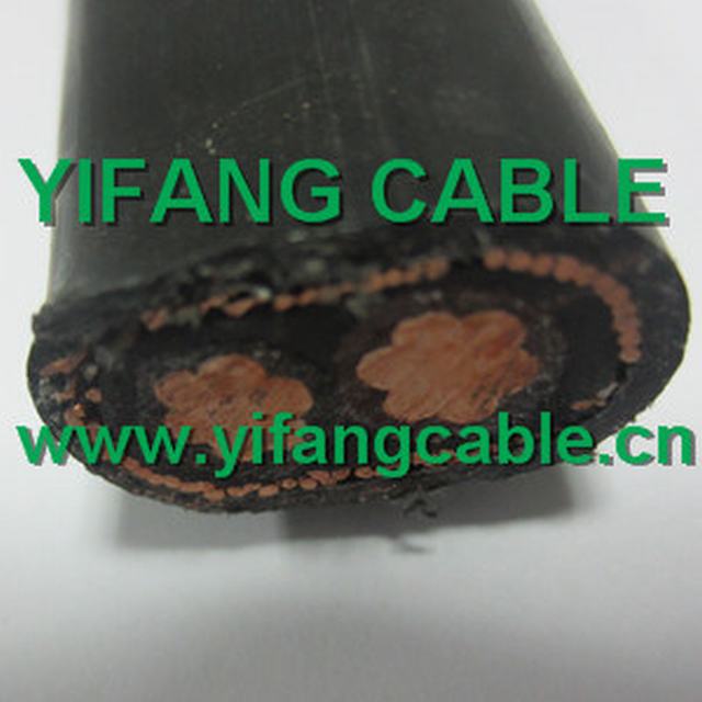 0.6/1kv Electro Cable 8/2, 6/3AWG for Dominica