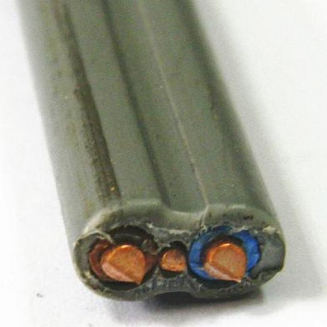  1,5 mm2 de 2,5 mm2 de cobre aislados con PVC, con camas gemelas y el cable de masa