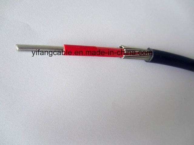  1000V2 de 16mm Conductor de aluminio sólido Cable concéntrico