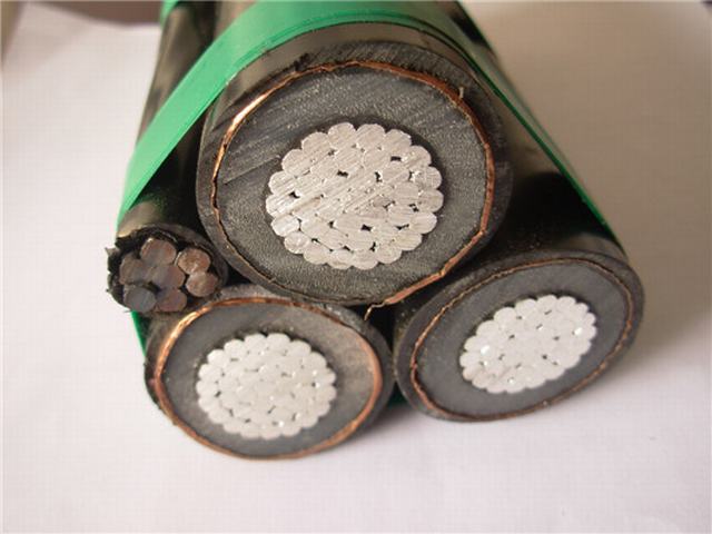 11kv ABC Cable 3 Core Type B (armoured) Steel Catenary