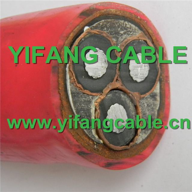  Aislados de 12/20kv XLPE MV Cable de alimentación