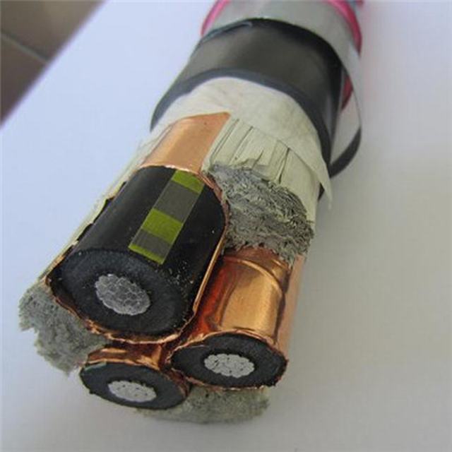  12kv 1 Core ou 3 Core Al/XLPE/PVC/Swa/PE (PVC) cabos subterrâneos