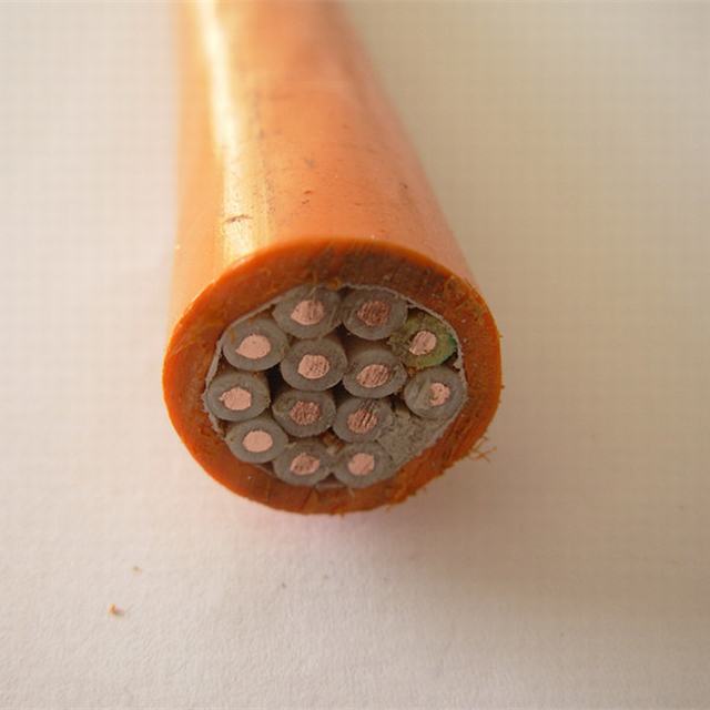  14 coeurs isolés de PVC en cuivre massif le câble de commande