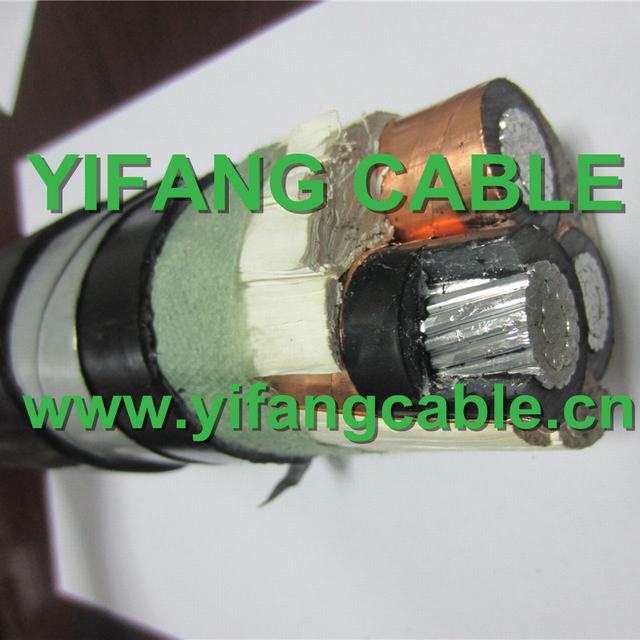  18/30kv (33KV) aislamiento XLPE MV Cable de alimentación