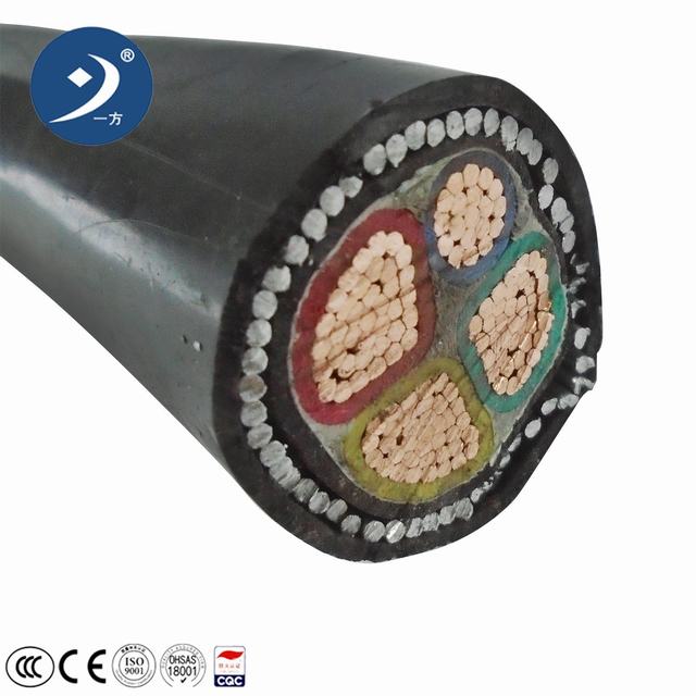19kv 185mm2 / 15 mm2 25mm2 Multi Core / AWG Copper Ground Armored Medium Voltage Power Cable Price