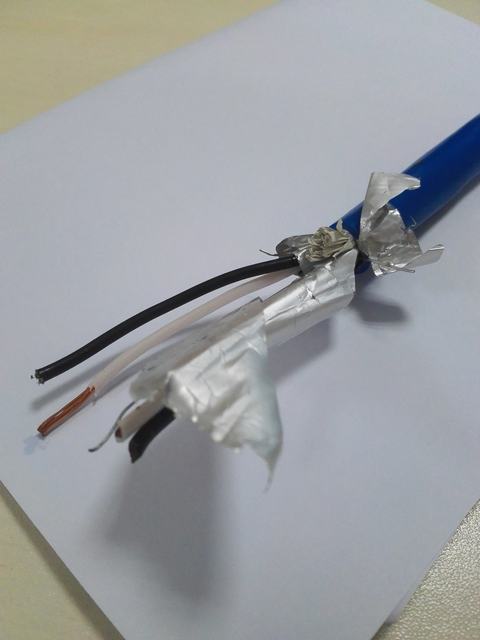  1X3x1,5mm2 Multi paires est os de l'écran isolé swa retardateur de flamme blindé Oversheath Câble PVC Instrument