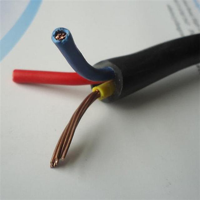  1кв медного провода изоляции XLPE ПВХ оболочки кабеля RV-K