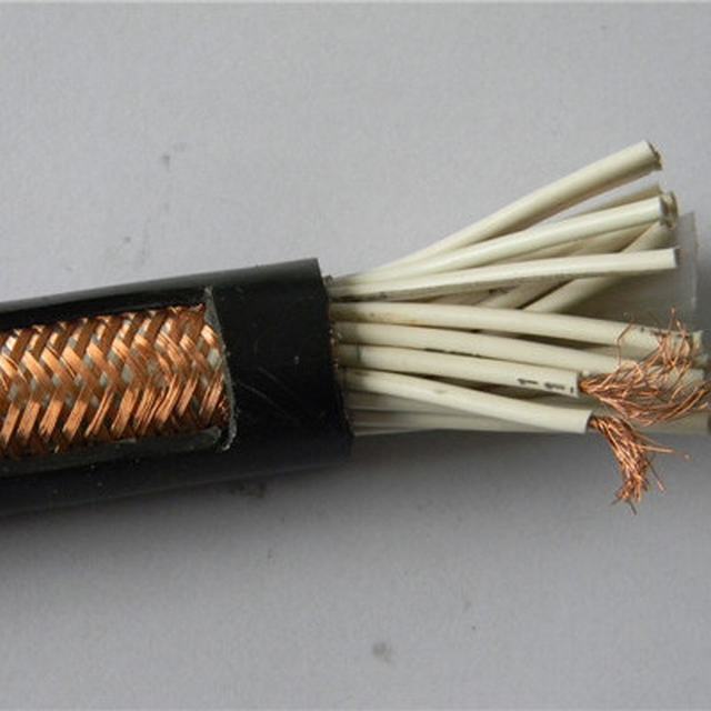 1kv Flexible Copper Conductor PVC Insulation Copper Wire Braiding Cable
