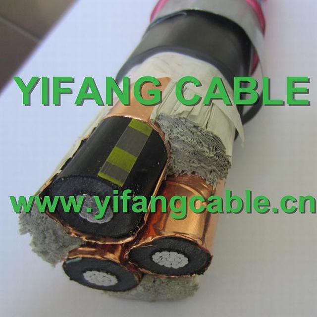  20KV, 24kv XLPE de cable de alimentación aislado de MV