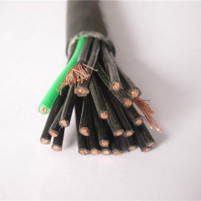  24 núcleos Conductor de cobre flexible Cable de control de aislamiento de PVC