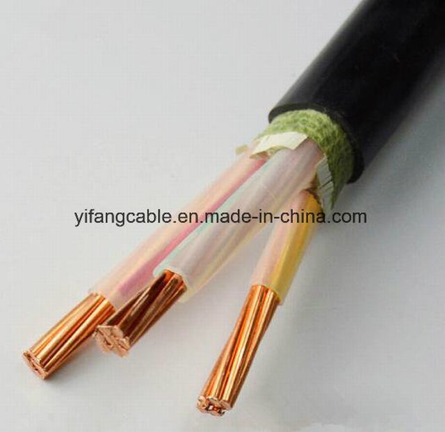  3 noyau conducteur en cuivre de 25mm Câble PVC Câble électrique 3X25